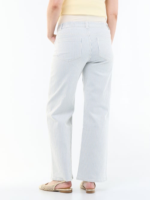 Calças de maternidade wide leg - Kiabi