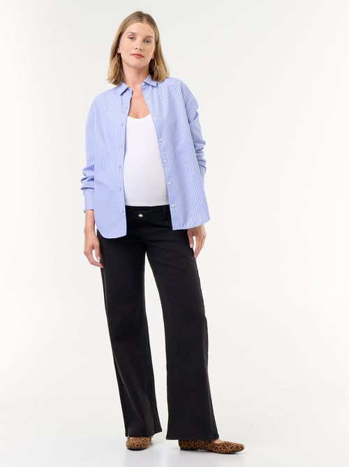 Calças de maternidade wide leg - Kiabi Calças de maternidade wide leg - Kiabi