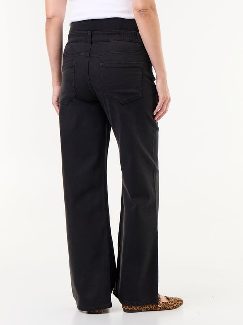 Calças de maternidade wide leg - Kiabi Calças de maternidade wide leg - Kiabi