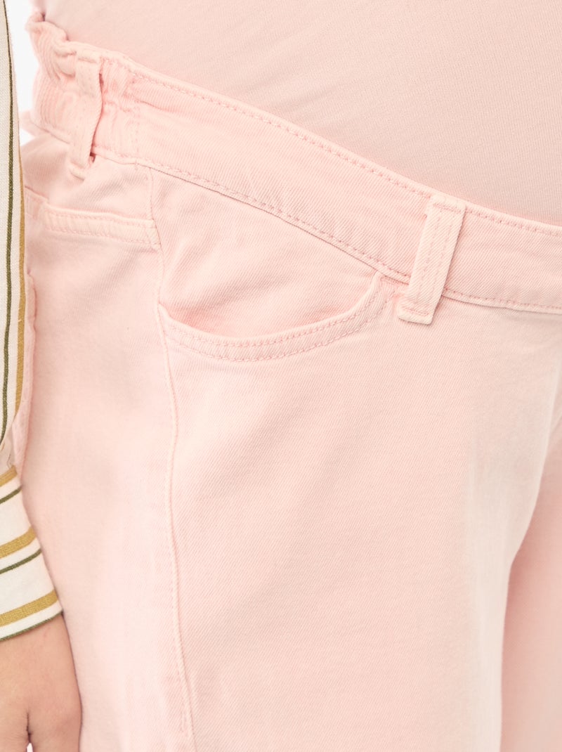 Calças de maternidade wide leg Rosa - Kiabi