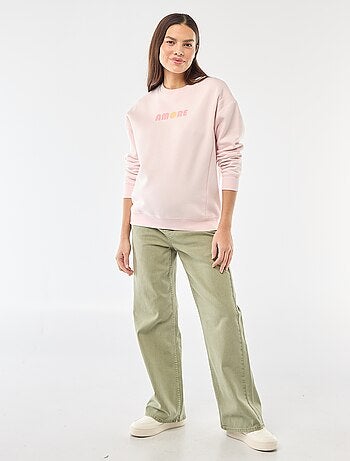 Calças de maternidade wide leg