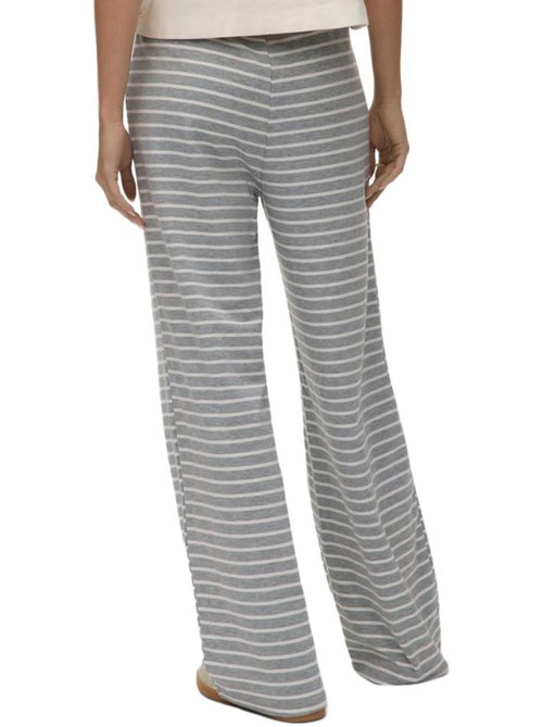 Calças de Mulher Vero Moda Malma Cinzentas com Riscas - Kiabi Calças de Mulher Vero Moda Malma Cinzentas com Riscas - Kiabi