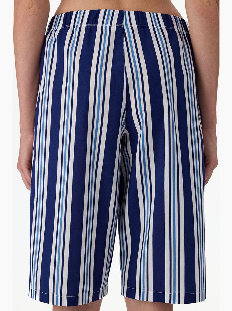 Calças de pijama às riscas vacation penti Azul Branco - Kiabi