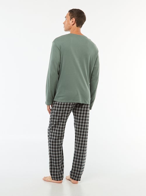 Calças de pijama com 2 bolsos - Kiabi