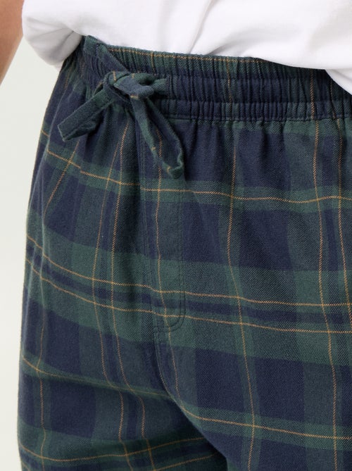 Calças de pijama com 2 bolsos - Kiabi Calças de pijama com 2 bolsos - Kiabi