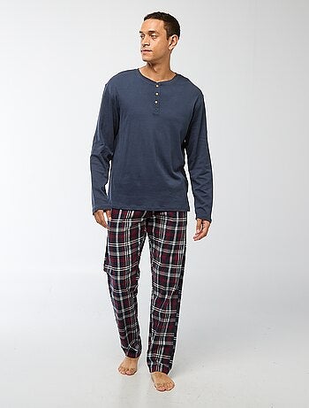 Calças de pijama com 2 bolsos