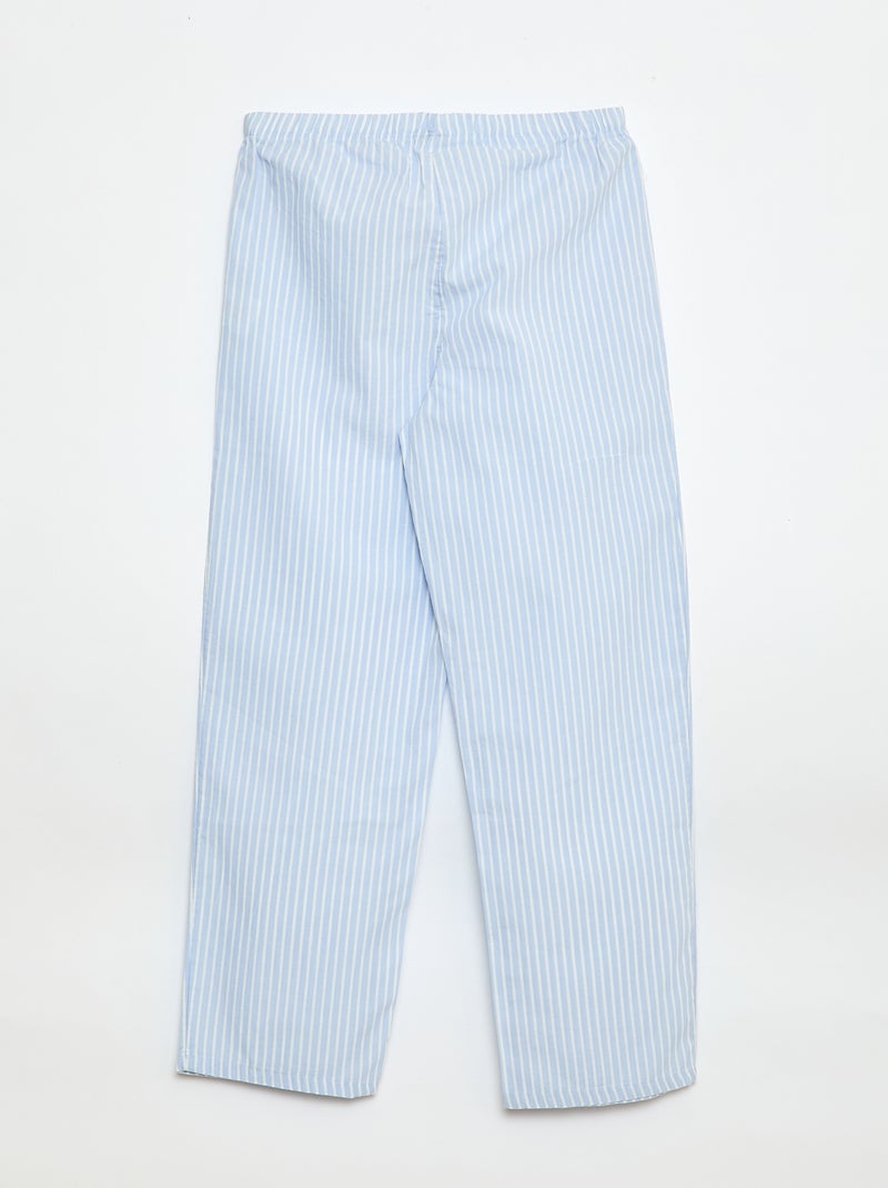 Calças de pijama com padrão Azul - Kiabi