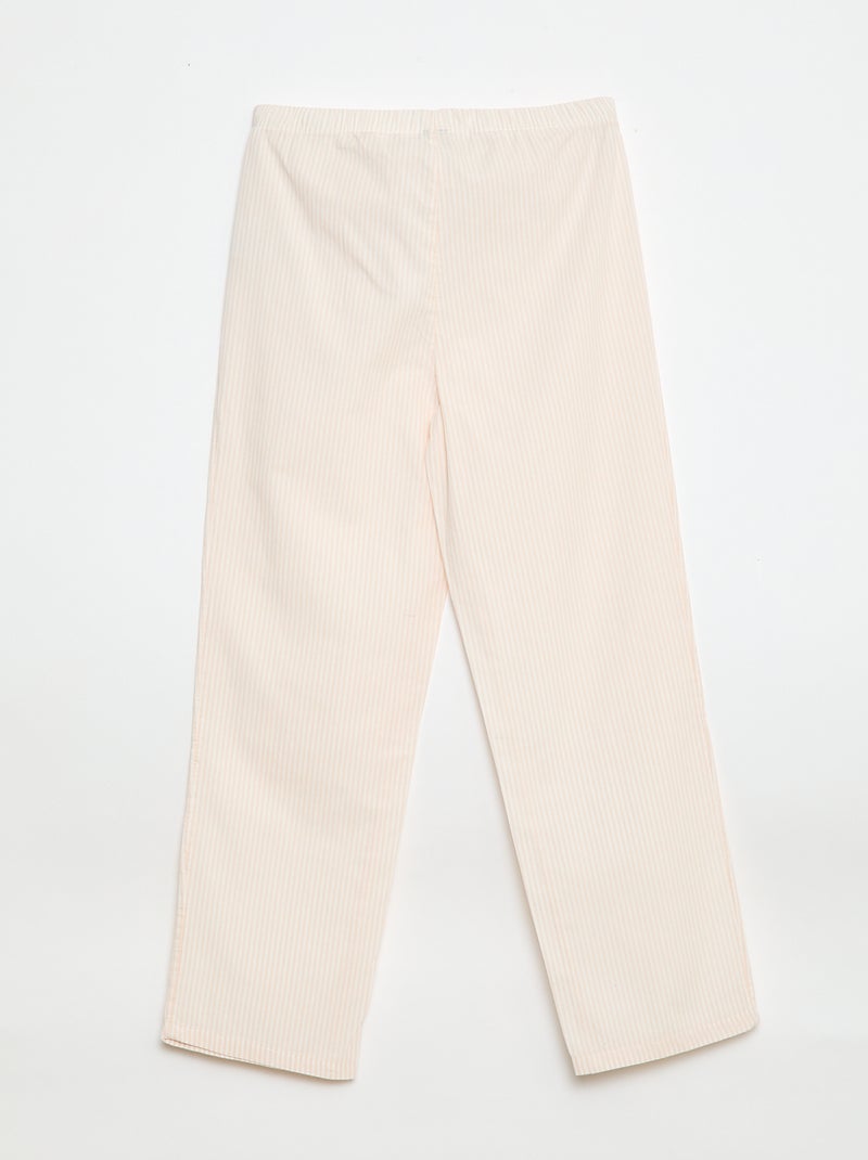 Calças de pijama com padrão Rosa - Kiabi