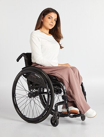 Calças de pijama de moletão - coleção fácil de vestir