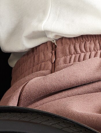 Calças de pijama de moletão - coleção fácil de vestir