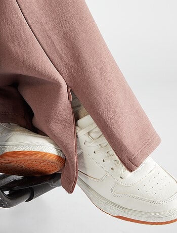 Calças de pijama de moletão - coleção fácil de vestir