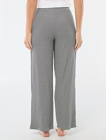 Calças de pijama em malha stretch