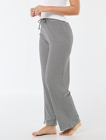 Calças de pijama em malha stretch