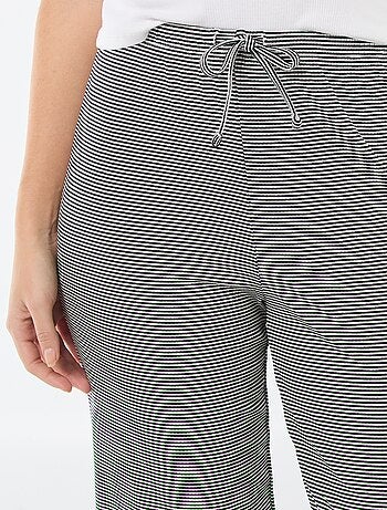 Calças de pijama em malha stretch