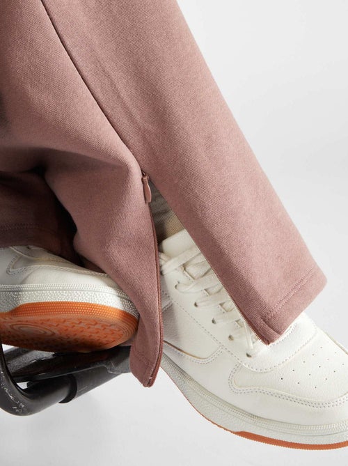 Calças de pijama em moletão - Kiabi