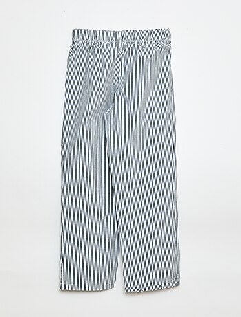 Calças de pijama em popelina