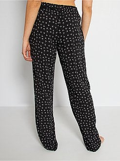 Calças de pijama fluidas - Kiabi