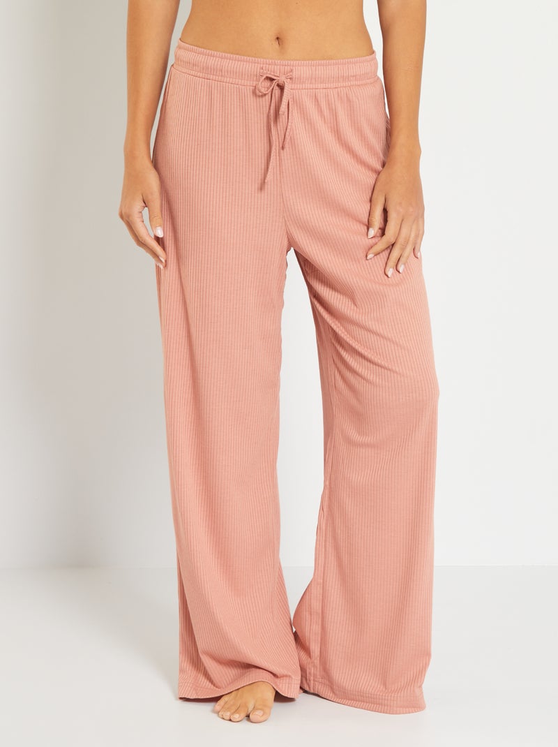 Calças de pijama soltinhas Rosa - Kiabi