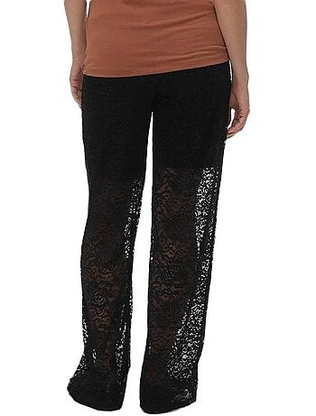 Calças de Renda Pretas para Mulher Mamalicious Barbara