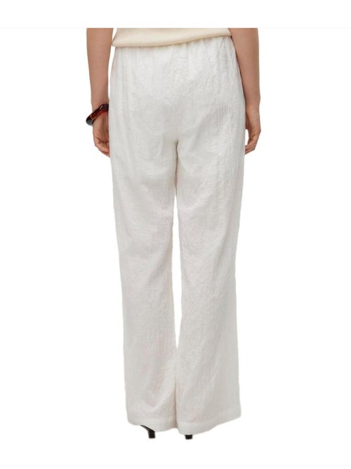 Calças de Sarja Brancas para Mulher Vero Moda Viola - Kiabi