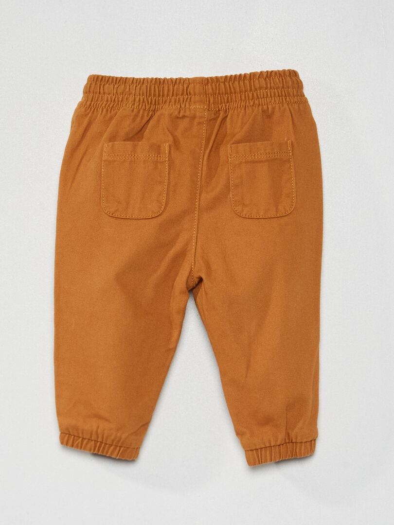 Calça Jogger Infantil MINI PANDA - Sarja Elástica