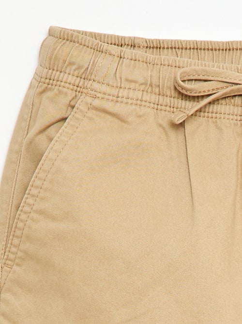 Calças de Sarja Lisas Multibolsos - Kiabi