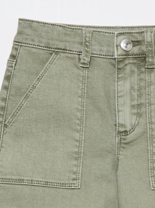 Calças de sarja regular - Kiabi