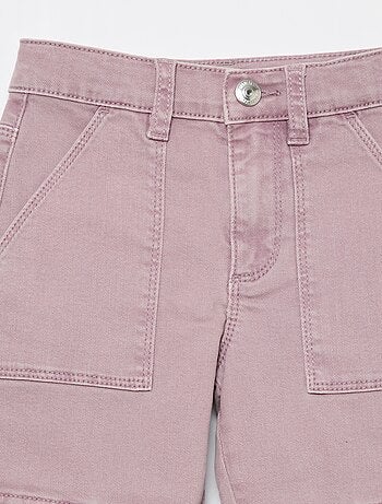 Calças de sarja regular