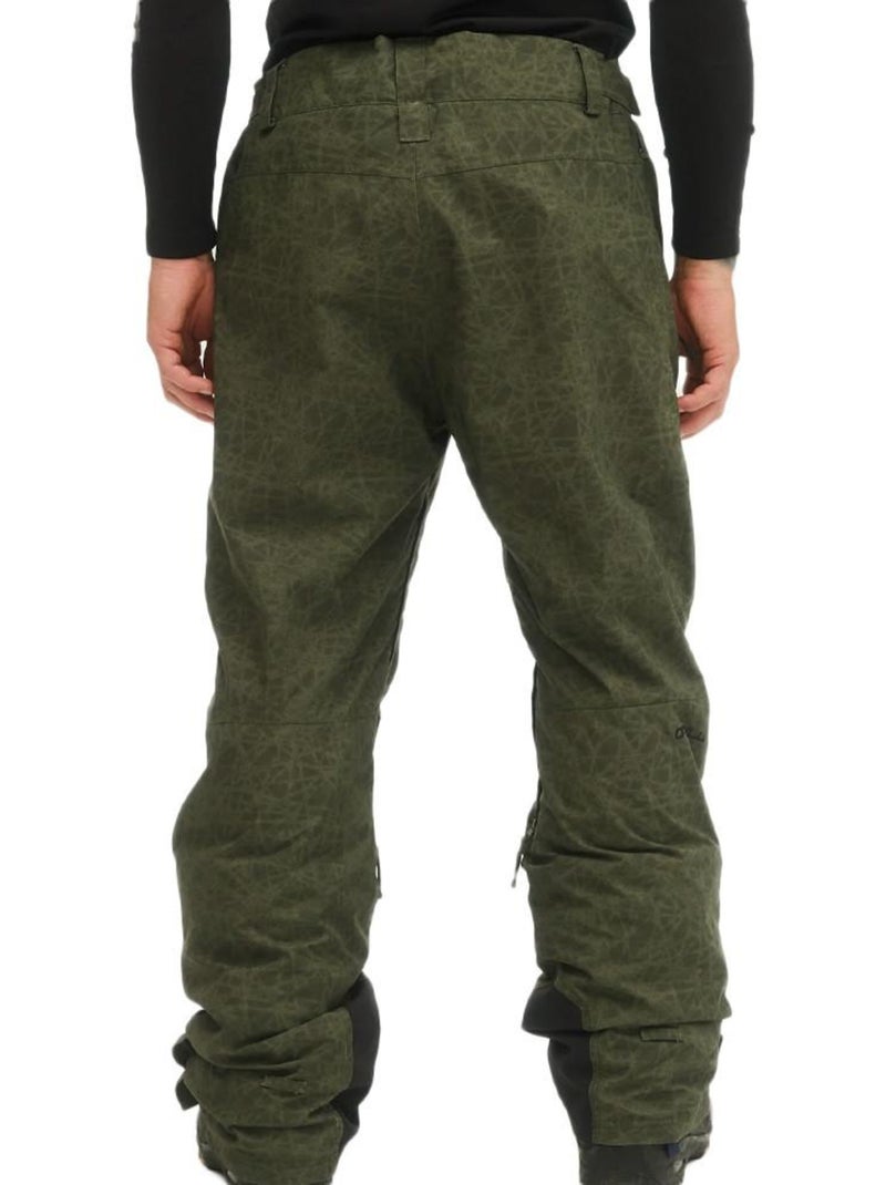 Calças de Ski Kaki O'Neill Hammered para Homem Verde cáqui claro - Kiabi