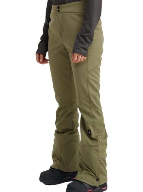 Calças de Ski Kaki para Mulher O'Neill Blessed - Kiabi Calças de Ski Kaki para Mulher O'Neill Blessed - Kiabi