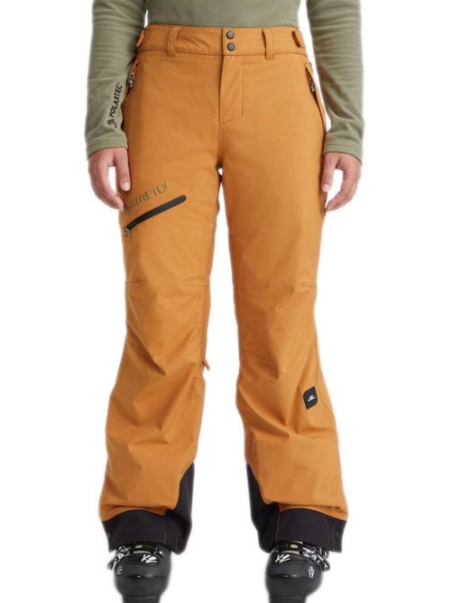 Calças de Ski O'Neill GTX Mostarda para Mulher - Kiabi Calças de Ski O'Neill GTX Mostarda para Mulher - Kiabi