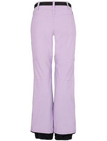 Calças de Ski O'Neill Star Slim Roxas para Mulher