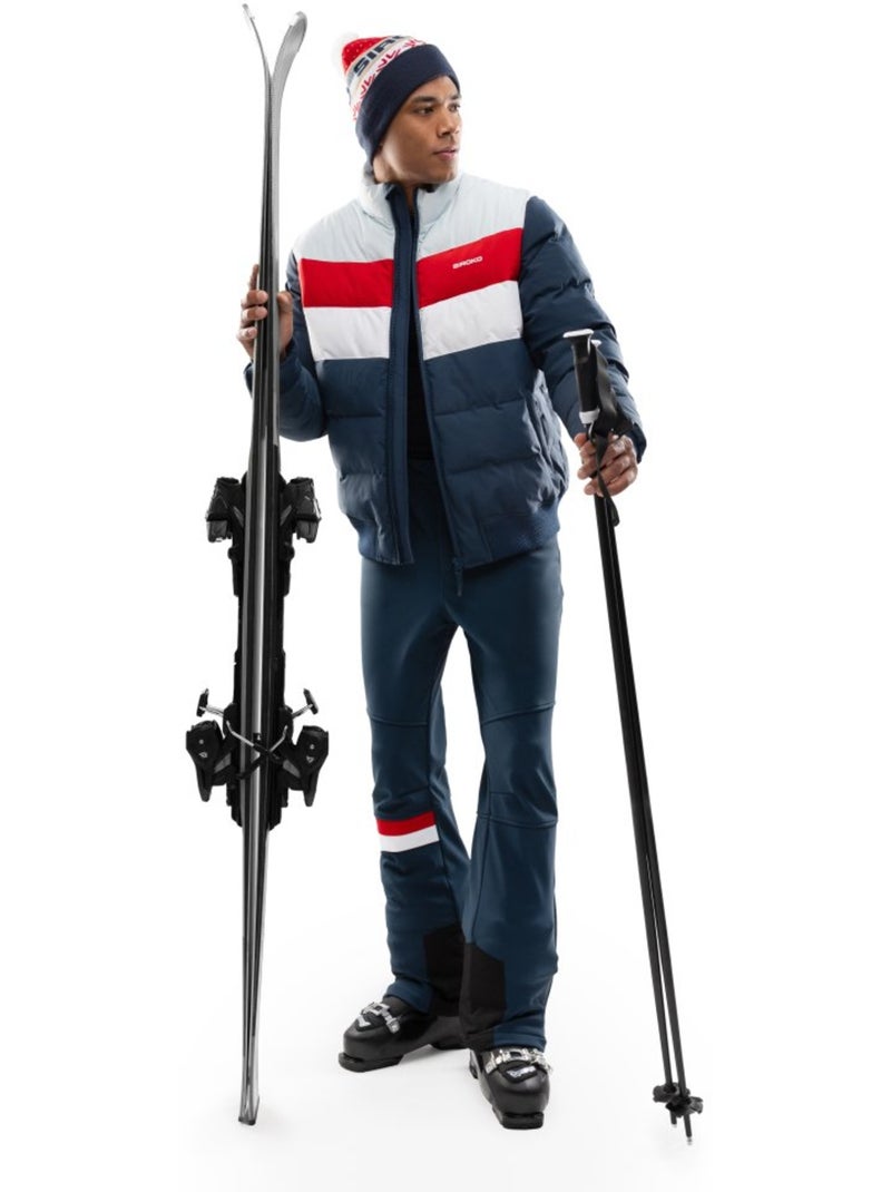 Calças de ski retro para homem Azul - Kiabi