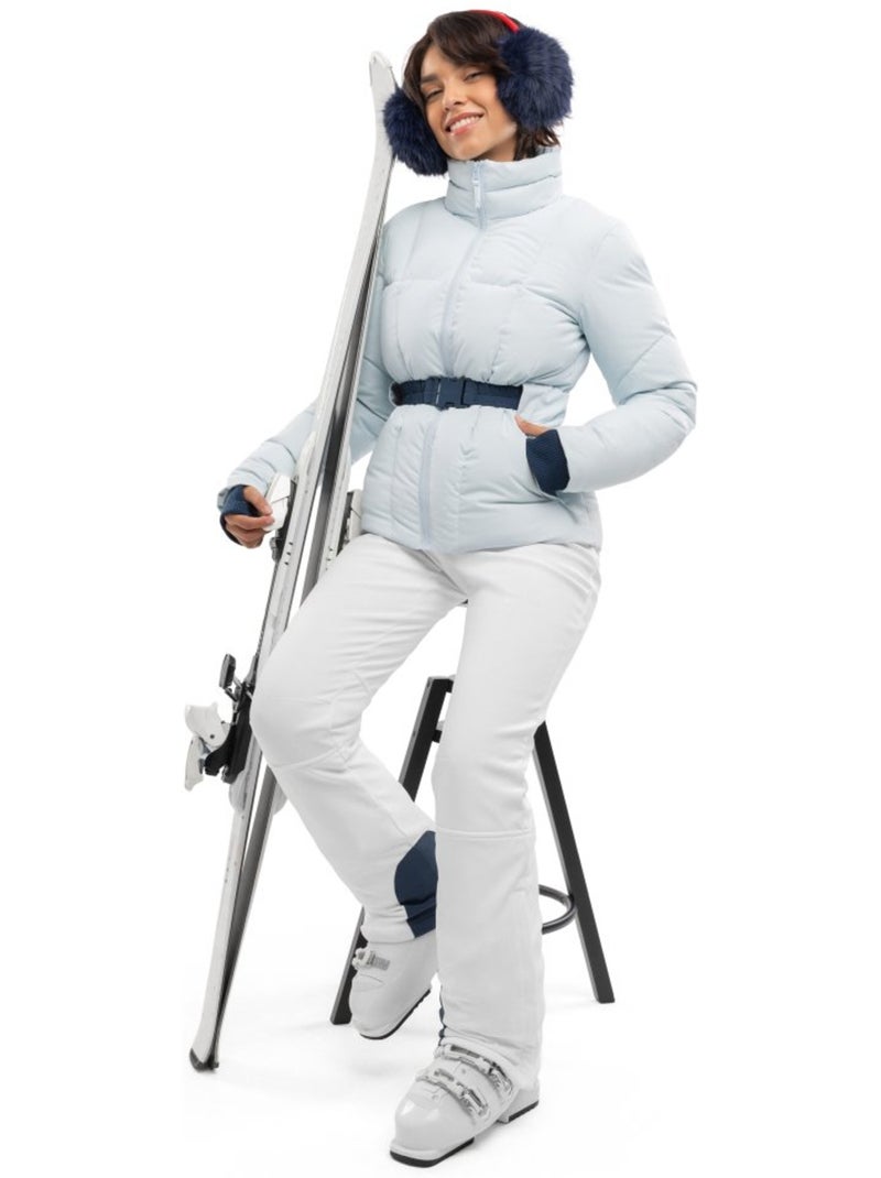 Calças de ski retro para mulher Branco - Kiabi