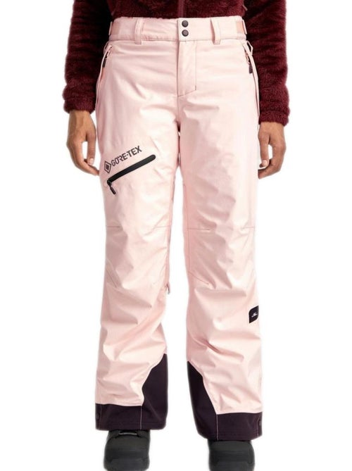 Calças de Ski Rosa Claro O'Neill Gtx para Mulher - Kiabi Calças de Ski Rosa Claro O'Neill Gtx para Mulher - Kiabi