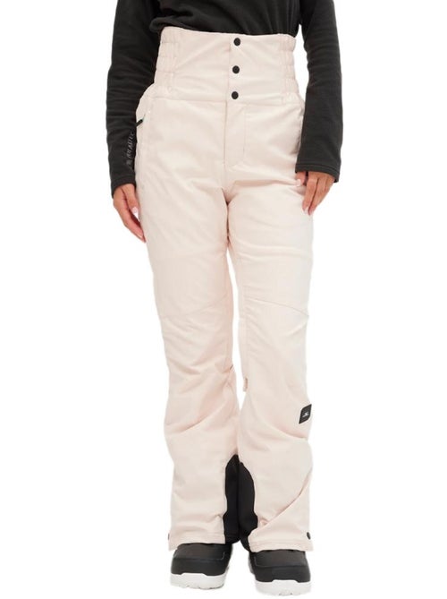 Calças de Ski Rosa Claro Slim para Mulher O'Neill Total Disorder - Kiabi Calças de Ski Rosa Claro Slim para Mulher O'Neill Total Disorder - Kiabi