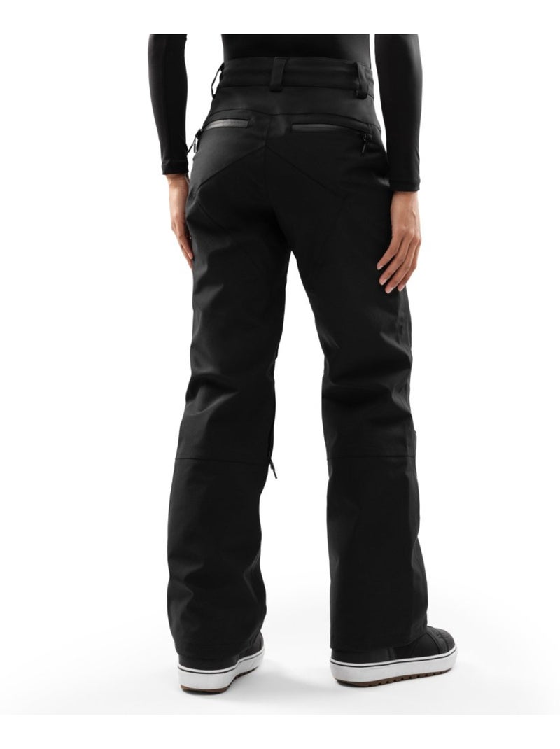 Calças de snowboard hardshell mulher Preto - Kiabi
