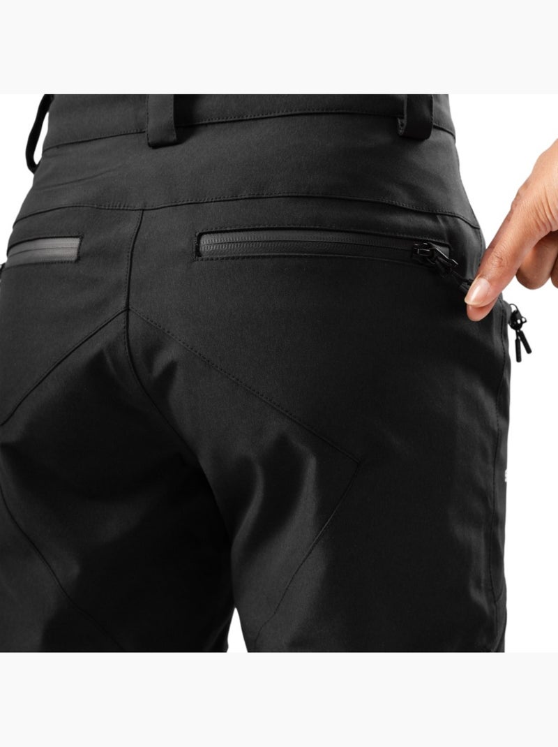 Calças de snowboard hardshell mulher Preto - Kiabi