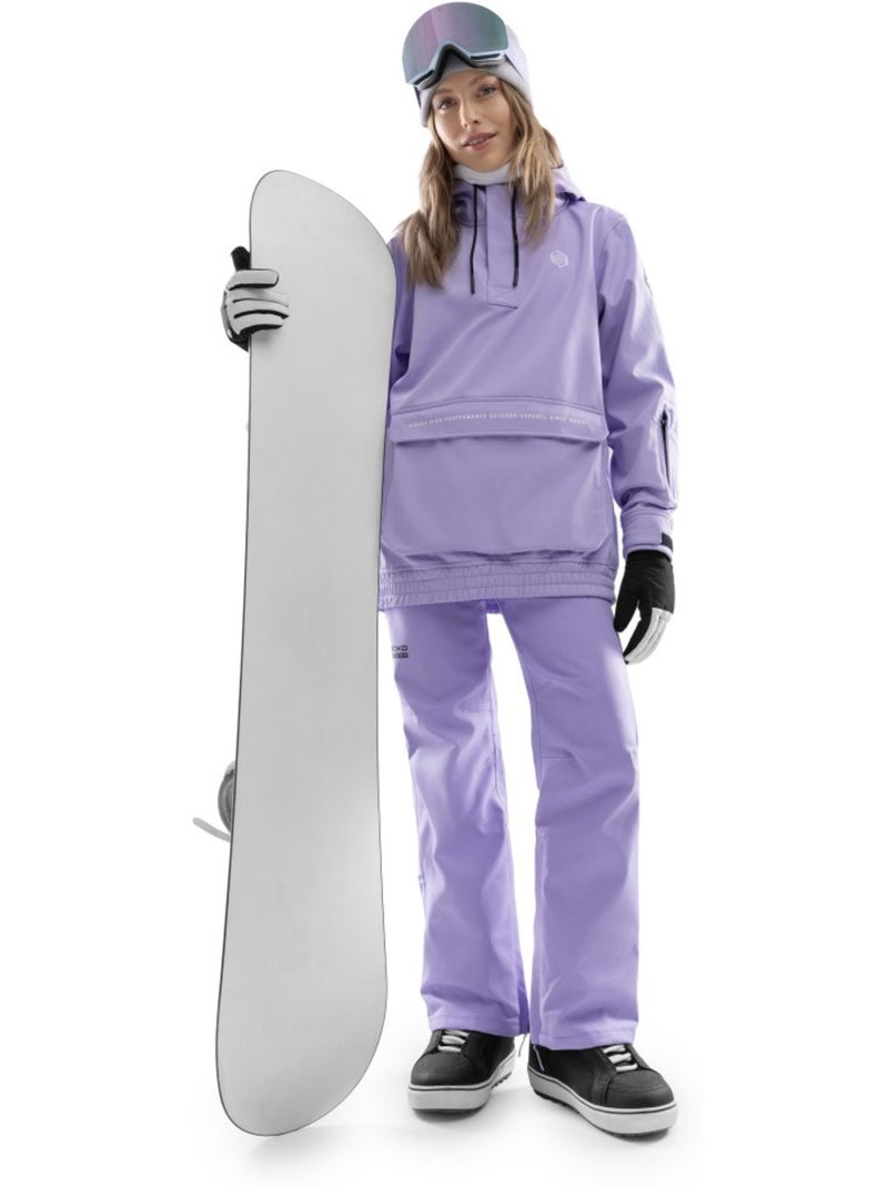 Calças de snowboard hardshell mulher Roxo - Kiabi