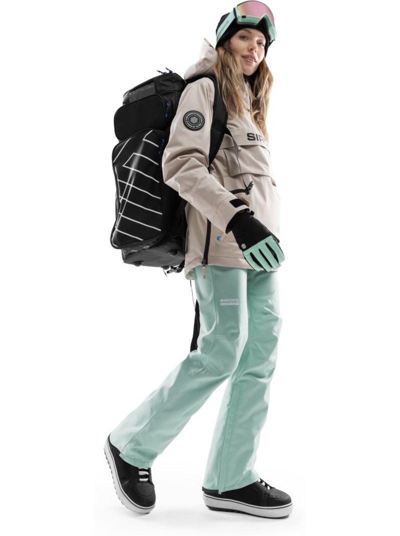 Calças de snowboard hardshell mulher Verde - Kiabi