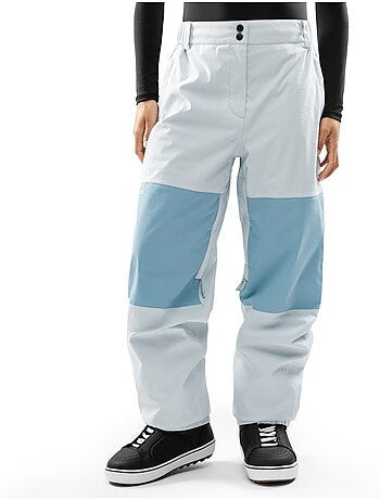 Calças de snowboard oversized para mulher