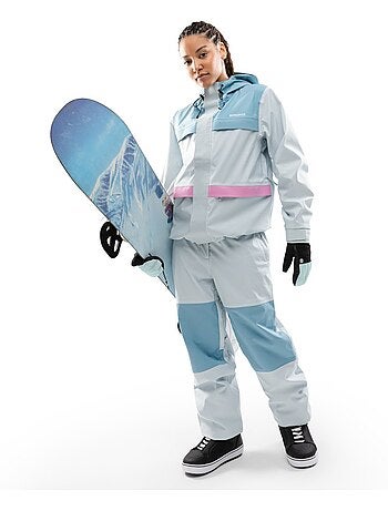 Calças de snowboard oversized para mulher