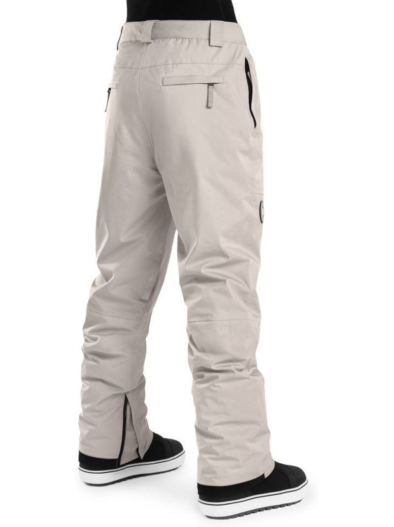 Calças de snowboard para mulher Bege - Kiabi