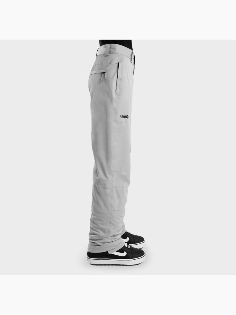 Calças de snowboard para mulher Branco Cinza - Kiabi