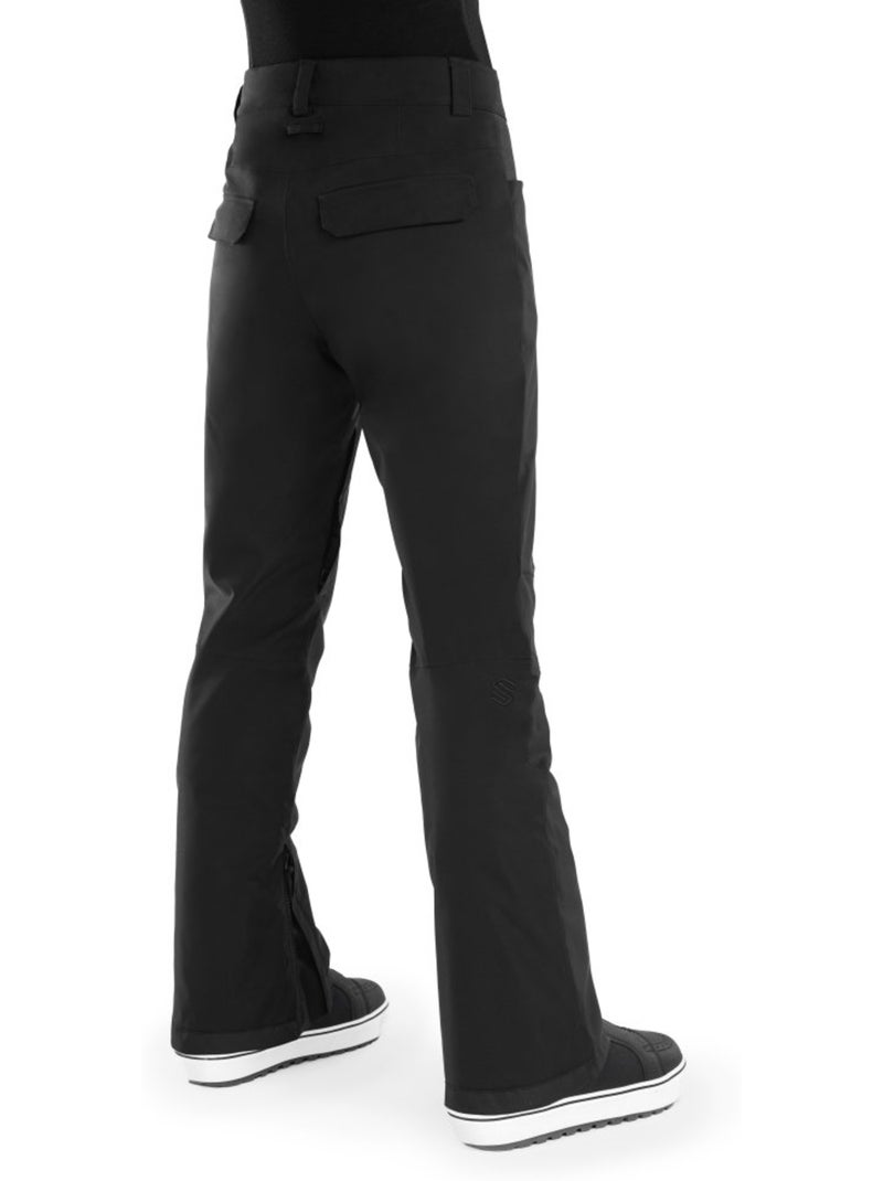Calças de snowboard premium para mulher Preto - Kiabi