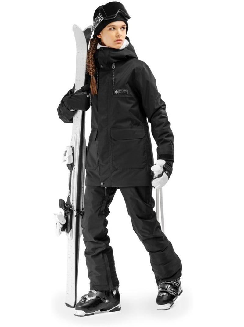 Calças de snowboard premium para mulher Preto - Kiabi