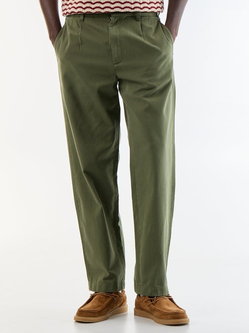 Calças de toque suave - Kiabi Calças de toque suave - Kiabi