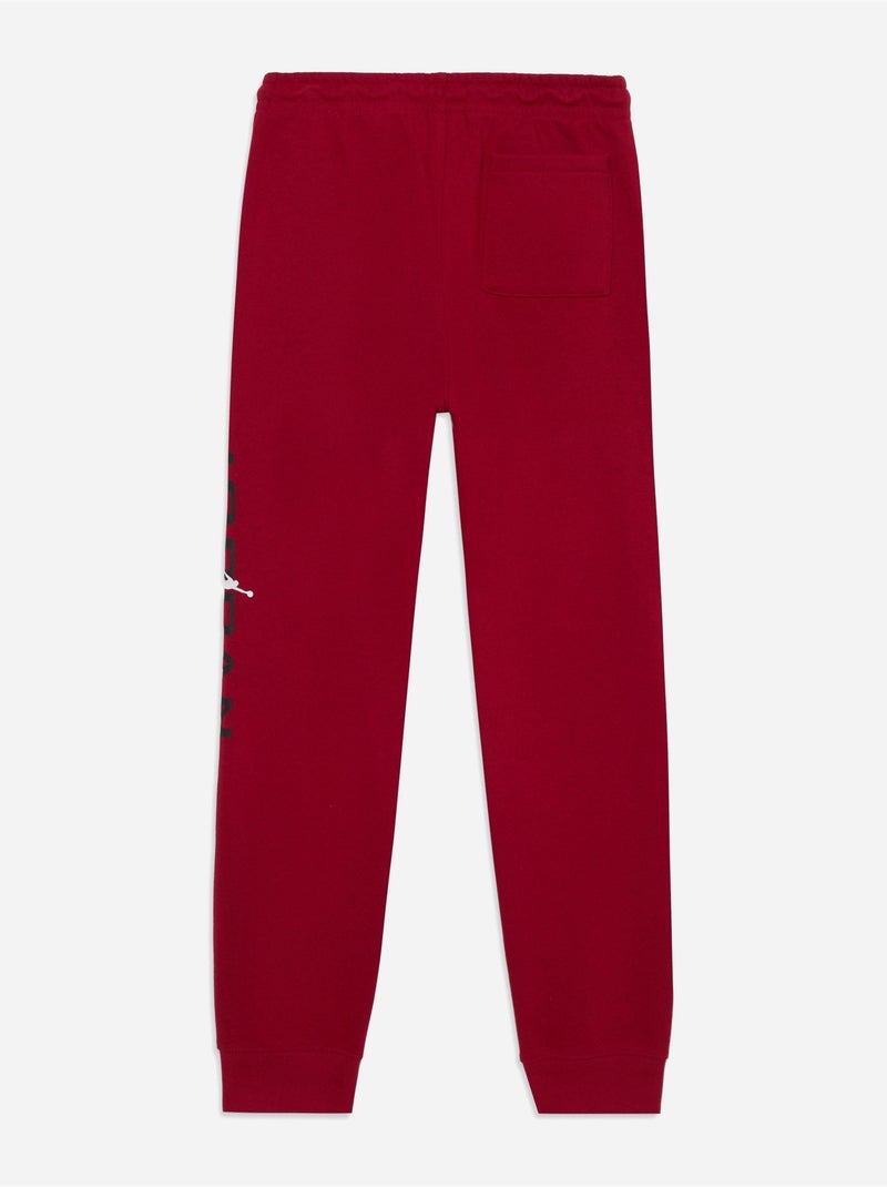 Calças de treino com cintura elástica - jordan Vermelho - Kiabi