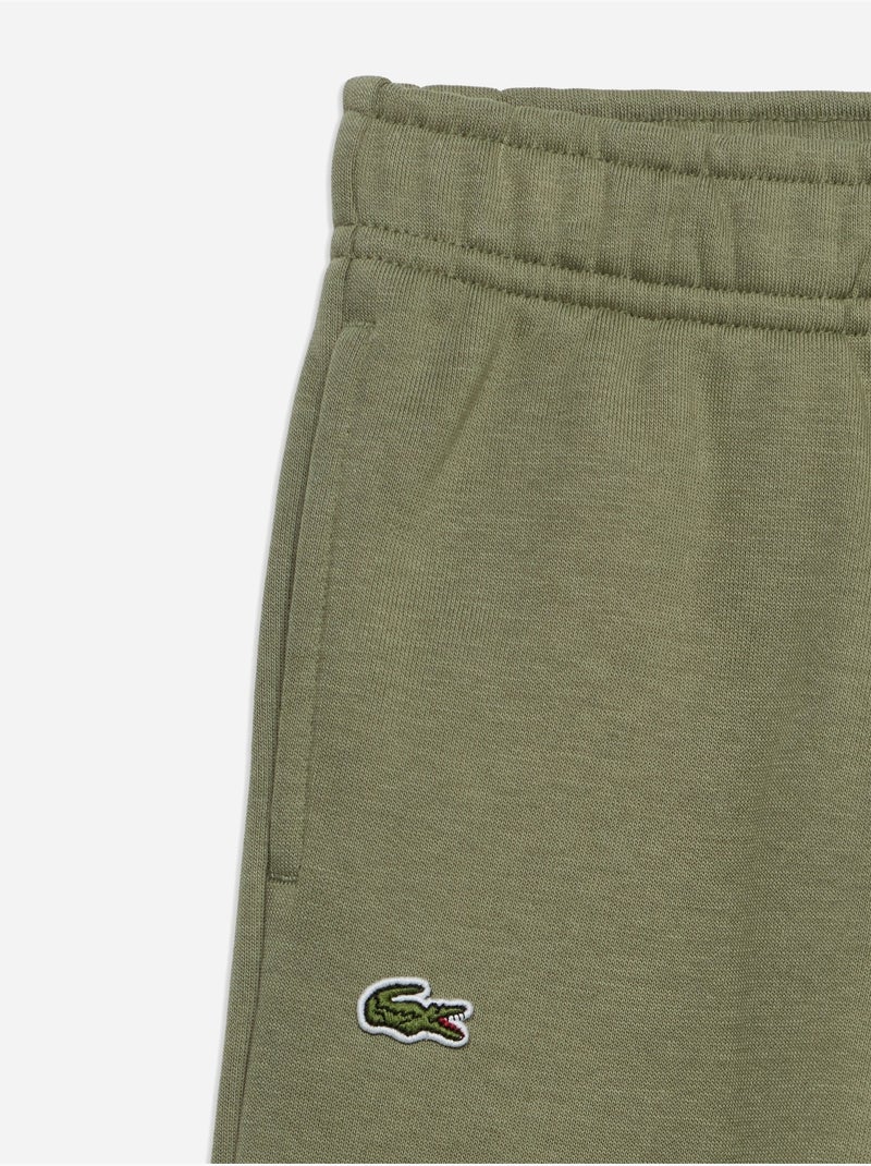 Calças de treino com cintura elástica - lacoste Cáqui - Kiabi