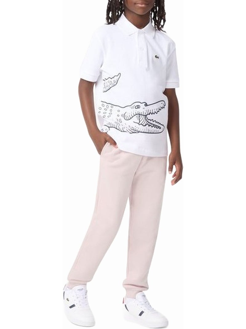 Calças de treino com cintura elástica - lacoste Rosa-claro - Kiabi